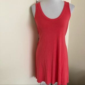 L.A. Made NWT Dress Tie Back Coral Small USA